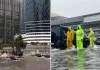 यूएई में तेज बारिश के कारण बाढ़ के हालात, कई उड़ाने रद्द