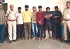 मोबाइल टावरों से मशीन चोरी करने वाली गैंग के 6 चोर गिरफ्तार