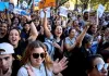 अर्जेंटीना में शिक्षा नीतियों के विरोध में सड़कों पर प्रदर्शन