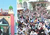 रजब माह का चांद दिखने पर शुरू होंगी मुख्य रस्में : ख्वाजा साहब के 814वें उर्स का दरगाह के बुलंद दरवाजा पर झंडारोहण के साथ आगाज, भीलवाड़ा के गौरी परिवार ने झंडा किया पेश