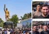 मेसी ने किया अपनी प्रतिमा का अनावरण : यह दुनिया में फुटबॉलर की सबसे ऊंची प्रतिमा, शाहरुख खान रहे मौजूद