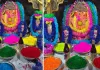 चांदपोल परकोटा गणेश मंदिर में फाग महोत्सव : भक्तों ने खेली गुलाल की होली, आकर्षक फूलों की सजी फाल्गुनी झांकी 