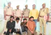 पुलिस की बड़ी कार्रवाई : 24 घंटे में डकैती की वारदात का खुलासा, 6 आरोपी गिरफ्तार