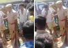 गाय को काटते देखने से मचा हड़कंप : हिन्दुवादी संगठनों के लोग एकत्र, युवक को सबक सिखा कर पुलिस को सौंपा