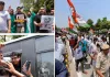 पेपर लीक के विरोध में युवा कांग्रेस का धर्मेंद्र प्रधान के घर के बाहर प्रदर्शन : शिक्षा मंत्री के इस्तीफे की मांग, हिरासत में कई कार्यकर्ता