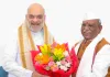 राज्यपाल हरिभाऊ बागडे की केंद्रीय गृह मंत्री अमित शाह से मुलाकात, देश और राज्य के विकास से जुड़े मुद्दों पर की बातचीत
