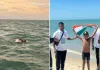 मुट्ठी में समंदर : 7 साल के इशांक ने रचा इतिहास, 9 घंटे 50 मिनट में Palk Strait तैरकर पार कर बनाया वर्ल्ड रिकॉर्ड