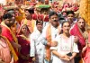 गीता गायत्री मंदिर मे भागवत कथा का शुभारंभ, संत महंतों के सानिध्य में निकली कलश यात्रा
