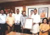 राजस्थान के रिकॉर्ड विद्युत उत्पादन को वैश्विक पहचान, ऊर्जा मंत्री हीरालाल नागर सम्मानित