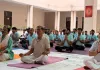 संस्कृत विश्वविद्यालय में मनाया योग दिवस, योग की महत्ता पर डाला प्रकाश