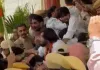 सिंडीकेट बैठक से पहले राजस्थान यूनिवर्सिटी में ABVP का प्रदर्शन, तीन छात्र हिरासत में