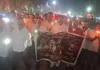 भरत तिवारी प्रकरण को लेकर काशी में सड़कों पर उतरा केसरिया भारत, दोषियों पर कार्रवाई की उठी मांग