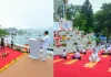 आबू राज में सीएम ने नक्की झील किनारे किया योगाभ्यास, राज्यस्तरीय योग दिवस समारोह हुआ 
