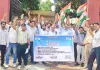 जेसीटीएसएल कर्मचारियों का प्रदर्शन, मांगें नहीं मानी तो कार्य बहिष्कार की चेतावनी.