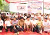 परिवहन निरीक्षकों का आंदोलन तेज : शहीद स्मारक पर धरना, आरटीओ-डीटीओ ने भी जताया समर्थन