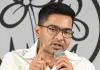 अभिषेक बनर्जी का भाजपा पर बड़ा हमला : हाईकोर्ट में मामले के बावजूद मेरे ऑफिस पर चला बुलडोजर, राज्य में व्याप्त अराजकता का उदाहरण