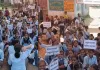अलवर के स्कूल में छात्रों के प्रदर्शन का असर: जर्जर भवन हटाया जा रहा, नया आठ कमरों का भवन बनाने की तैयारी