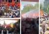 जयपुर में करणी सेना की रैली पर बवाल: पुलिस ने किया लाठीचार्ज और वाटर कैनन का इस्तेमाल, कई जगह धक्का-मुक्की