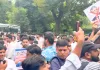 ज्ञानेश कुमार के इस्तीफे की मांग : युवा कांग्रेस का चुनाव आयोग की ओर मार्च, पुलिस ने बैरिकेड लगाकर रोका; हिरासत में प्रदर्शनकारी