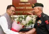 मुख्य सचिव से दक्षिण पश्चिमी कमान के चीफ ऑफ स्टाफ की शिष्टाचार भेंट, नागरिक-सैन्य समन्वय एवं पूर्व सैनिक कल्याण पर चर्चा
