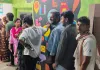 ईवीएम नहीं खुली तो फिर लगी वोटों की कतार, चार वार्डों में पुनर्मतदान में मतदाताओं में उत्साह