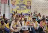 आप का शहीद स्मारक पर वोट चोरी विरोध, मुख्य चुनाव आयुक्त के इस्तीफे और गिरफ्तारी की मांग