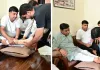 धरना स्थल पर गिरे पीसीसी चीफ गोविंद डोटासरा, पैर में चोट; भाजपा पर जमकर हमला