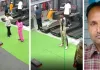 जिम में दौड़ते समय प्रधानाचार्य जमीन पर गिरे : हुई मौत, आसपालसर गांव के सरकारी स्कूल में थे कार्यरत