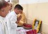 जयपुर पीसीसी मुख्यालय में उमड़े कांग्रेस नेता और कार्यकर्ता, पुष्पांजलि अर्पित कर नवलकिशोर शर्मा को दी श्रद्वांजलि