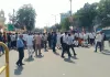 कांग्रेस का प्रदर्शन: जयपुर पुलिस मुख्यालय पर धक्का-मुक्की, जीरो एफआईआर से इनकार