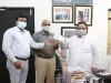 राजस्थान नर्सिंग काउंसिल ने मुख्यमंत्री सहायता कोष में दिया एक करोड़ का चेक