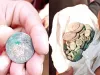तलाई की खुदाई में निकले प्राचीन सिक्के, अधिकारी पहुंचे मौके पर