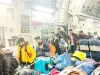 भारतीय लोगों को लेकर हिंडन हवाई अड्डे पर उतरे आईएएफ के तीन विमान 