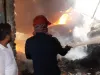   दो कॉटन फैक्ट्रियों में भीषण आग, हे श्रमिकों ने भाग कर  बचाई जान