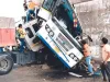   रोडवेज बस-ट्रेलर ने जोरदार भिड़न्त, रेहड़ी चालक की मौत
