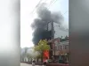 बेकरी में लगी भीषण आग ,3 मंजिला इमारत जलकर खाक