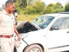 कार चालक ने पदयात्रियों को रौंदा, दो लोगों की मौत