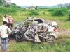 ट्रक से टकराई कार, 6 लोगों की मौत 