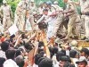 लंपी से गायों की मौत पर भाजपा का विधानसभा कूच, पुलिस ने सतीश पूनिया को बैरिकेडिंग से नीचे धकेला