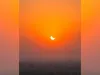 साइंस पार्क में टेलीस्कोप से लोगों ने देखा सूर्य ग्रहण