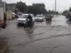 मूसलाधार बरसात से जयपुर में जनजीवन हुआ प्रभावित