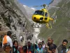 अमरनाथ यात्रा के लिए हेलिकॉप्टर सेवा बहाल, पदयात्रा स्थगित
