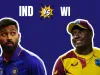 IND vs WI T20 Live: पहले T-20 में वेस्टइंडीज ने भारत को हराया, Tilak Varma ने छक्का मारकर किया शानदार डेब्यू