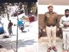 बीएड छात्रा का पर्स छीनने की कोशिश करने वाले बदमाश को पुलिस ने घटनास्थल पर ले जाकर की पूछताछ