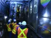 अमेरिका में पटरी से उतरी सबवे ट्रेन, 24 लोग घायल