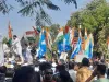 कांग्रेस के बैंक खाते सील मामले में प्रदेश भर में हुआ विरोध प्रदर्शन, मोदी सरकार पर लगाया तानाशाही का आरोप