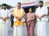 मुख्यमंत्री ने सपरिवार तिरुपति बालाजी मंदिर में लगाई धोक, प्रदेश की खुशहाली की कामना की