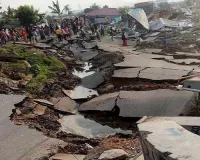 इंडोनेशिया में भूकंप से 40 लोगों की मौत, सैंकड़ों घायल