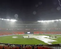 अहमदाबाद में बारिश के कारण नहीं हुआ फाइनल