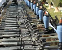 अफगानिस्तान में हथियारों का जखीरा बरामद, गोला-बारूद किए जब्त